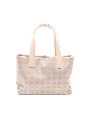 Chanel Tote New Travel Line PM Pink Beige Leather New PM